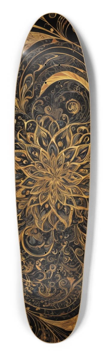 Longboard | BLACK GOLD 001