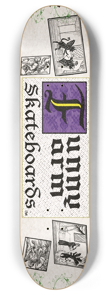 Deal With The Devil 8.0" x 32" - Purple