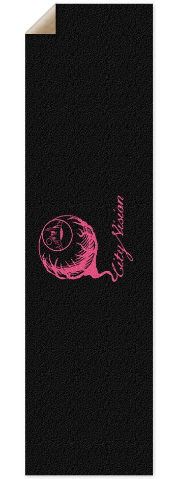 Black & Pink Logo Griptape