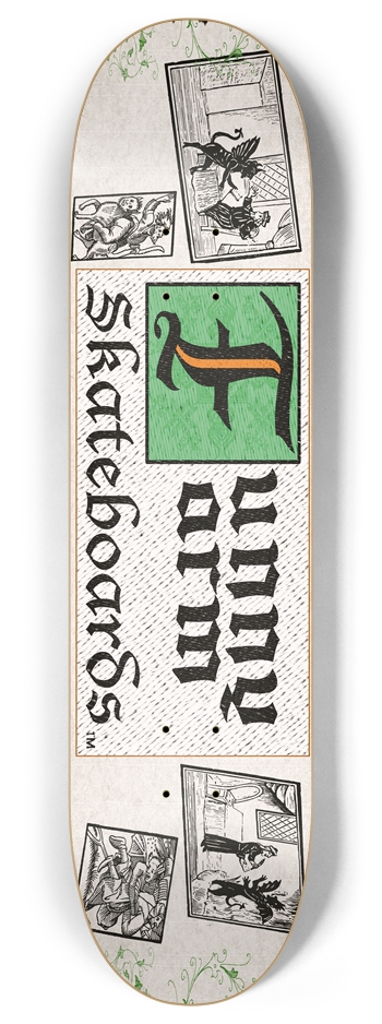 Deal With The Devil 8.0" x 32" - Green