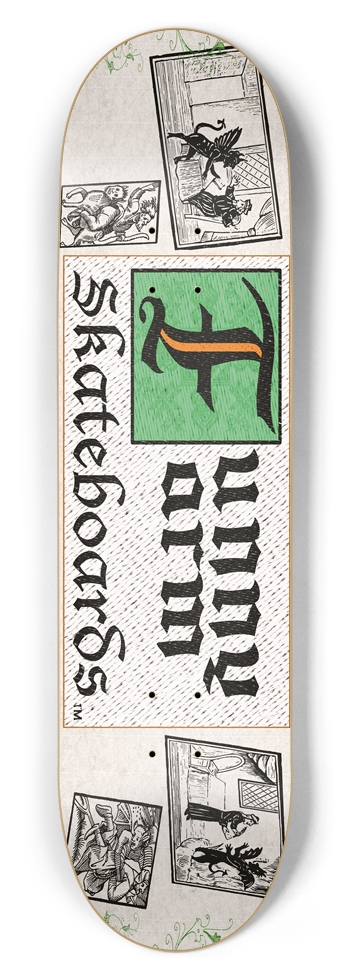 Deal With The Devil 8.50" x 32" - Green
