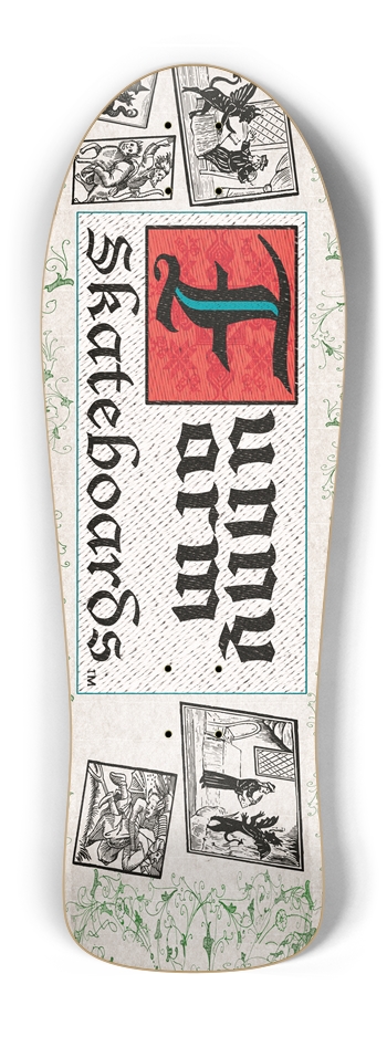 Deal With The Devil 10.25" x 30" - Red 
