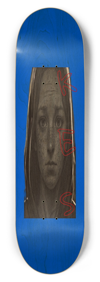 Busted 8-3/4 Inch Skateboard