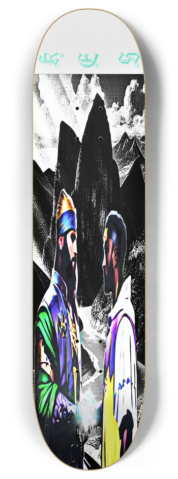 Peace 8 Inch Skateboard Deck