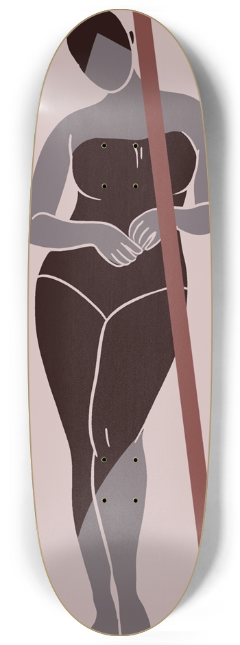 Siren Sister 4 Custom Egg Shape Skateboard Egg Shape