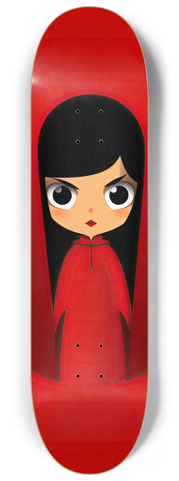 Evil Mary No.3  Skateboard