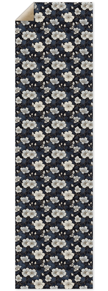Black Floral Grip Tape