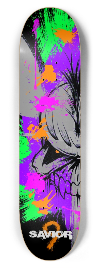 SAVIOR 9 - Splatter Skull