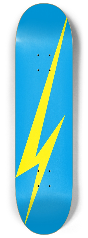 Custom Skateboard Thunder Yellow