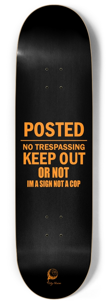 Keep Out 9.00