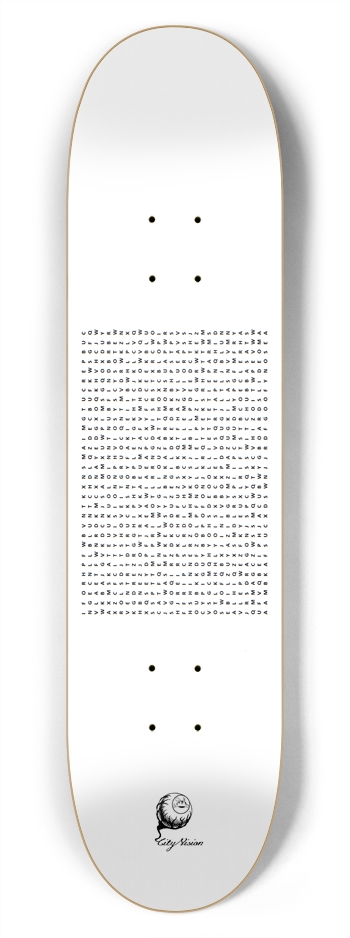 Word Search 7.75 7-3/4 Skateboard Deck 