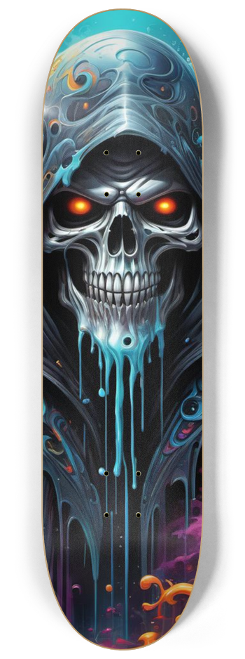 Grim Reaper Skateboard Series #2 8-1/4 Skateboard Deck