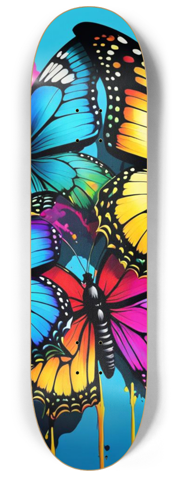 Butterflies Skateboard Series #2 8-1/4 Skateboard Deck