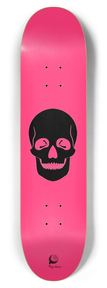 Hot Pink Skull 7.87