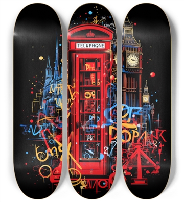 London Graffiti Skateboard Series