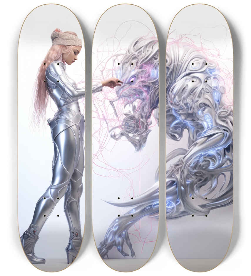 Take Me to Your Leader 2 Skateboard Series 3 Deck Wall Series