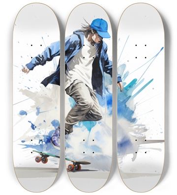 Blue boarder Skateboard Series