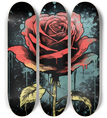A Rose A rose Skateboard Series