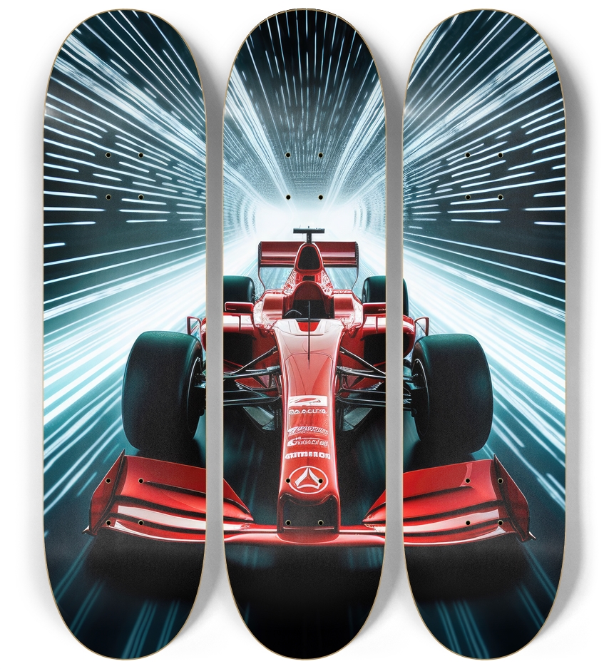 Warp Speed Car Skateboard Series