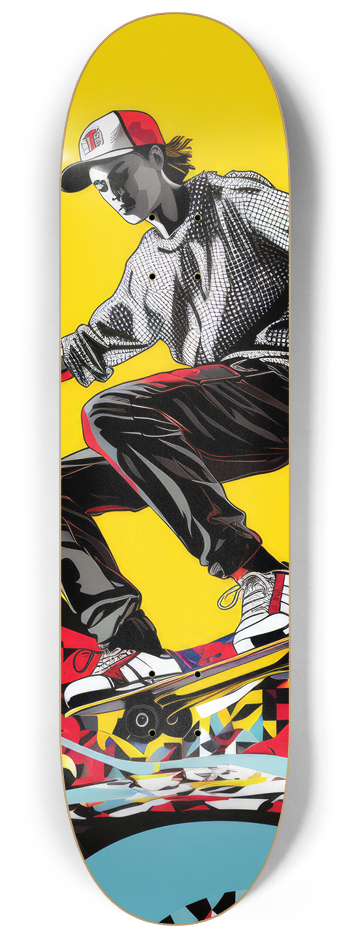 Pop Art Skateboarder Series #2