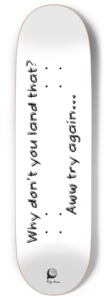 Try Again White 9.00