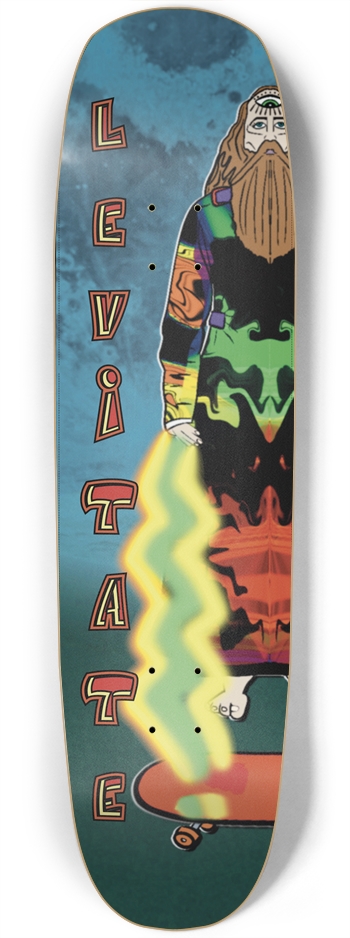 Mage Wizard Levitate Custom Skateboard
