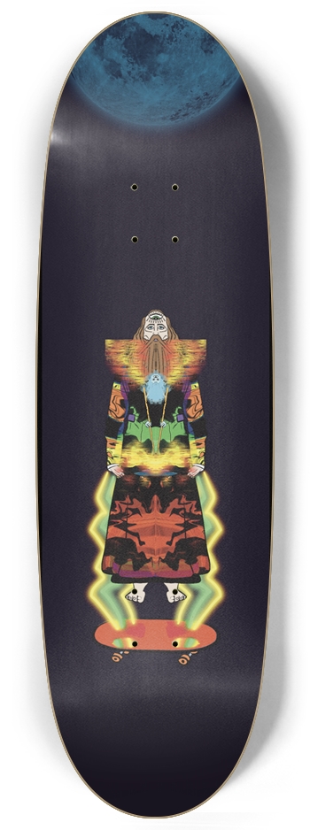 Mage Levitate Graphic Design Custom Skateboard