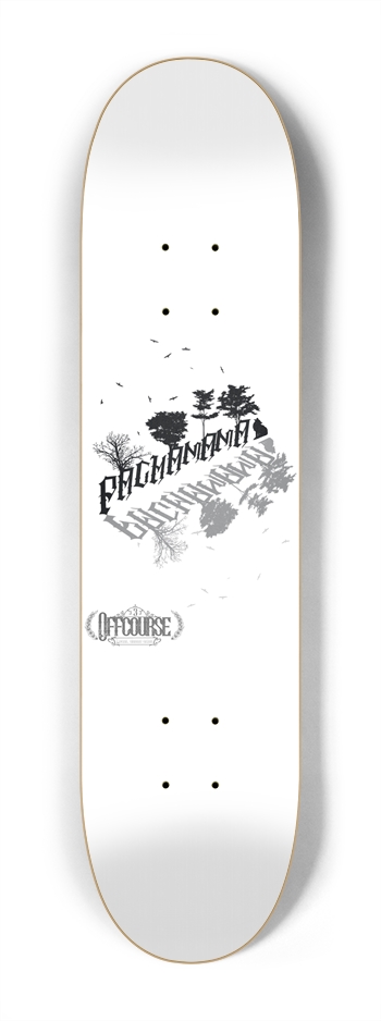 Pachamama offcourse  7-1/4 Mini/Kid Skateboard