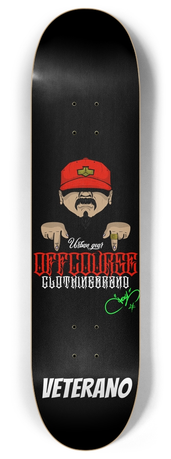 VETERANO 8 Inch Skateboard Deck