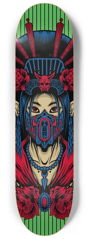 Oni Japanese Aesthetic 232 Skateboards Warrior 