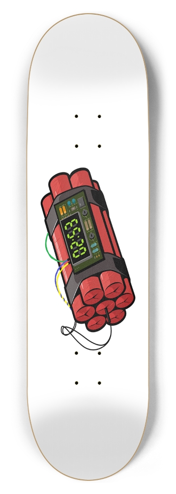 Bomb 8.75 8-3/4 Inch Skateboard