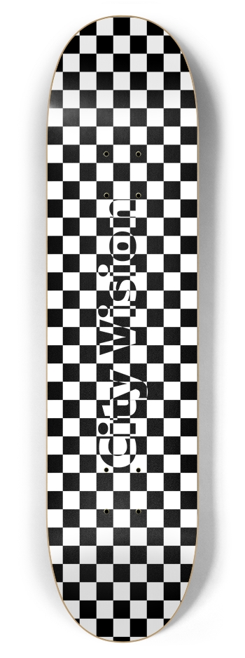 Name Checker 7.87 7-7/8 Skateboard Deck