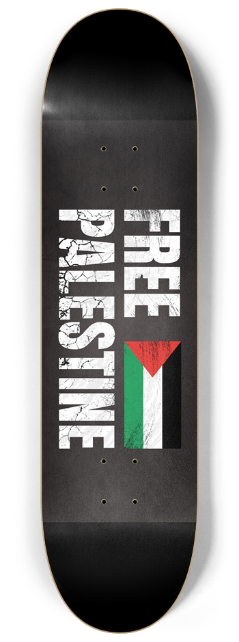 Free Palestine Custom Skateboard Deck 