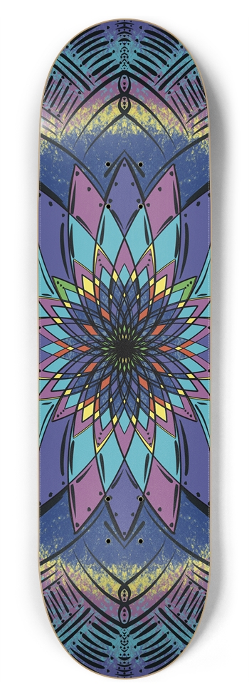 Magic Mandala Custom Skateboard