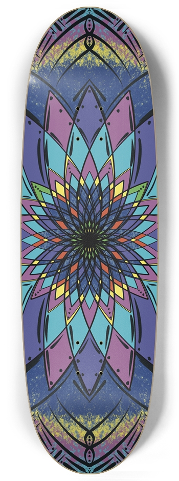 Magic Mandala Custom Skateboard
