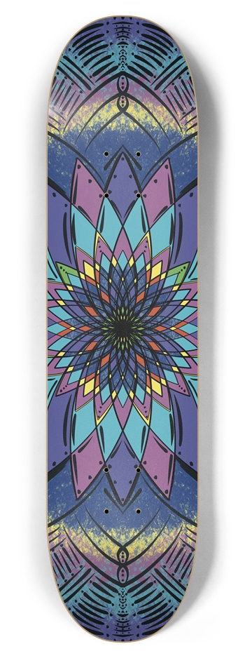 Magic Mandala Custom Skateboard