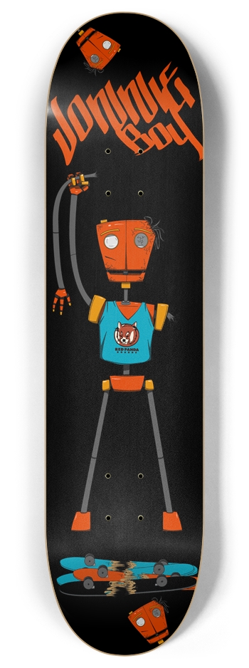 Jonnie Boy Red Panda Skateboard Deck