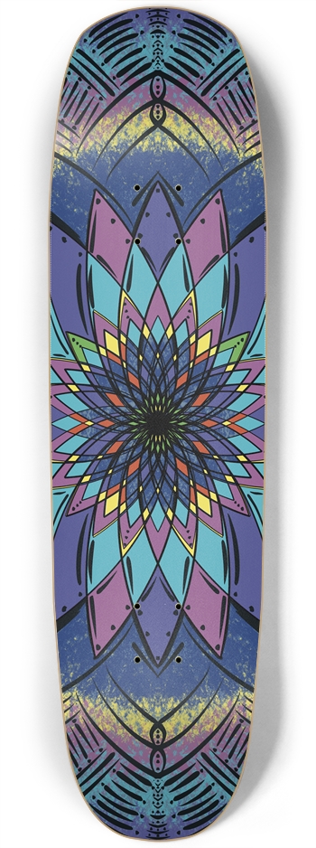 Magic Mandala Custom Skateboard