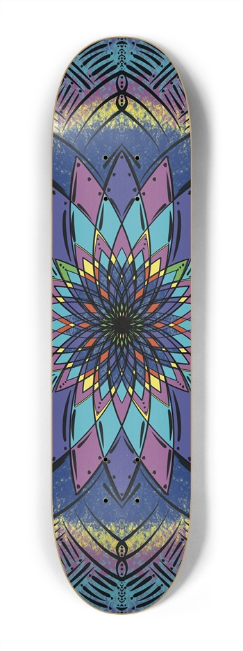 Magic Mandala Custom Skateboard
