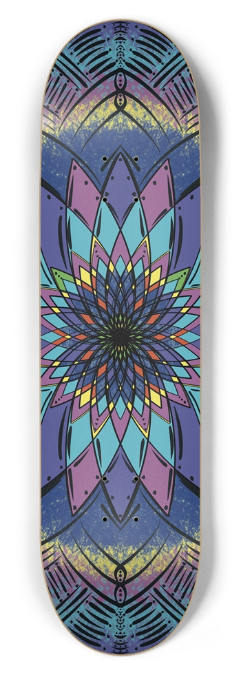Magic Mandala Custom Skateboard