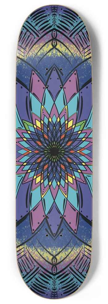 Magic Mandala Custom Skateboard
