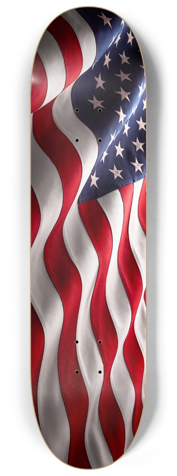 USA Olympic Skateboard USA Flag Skateboard 