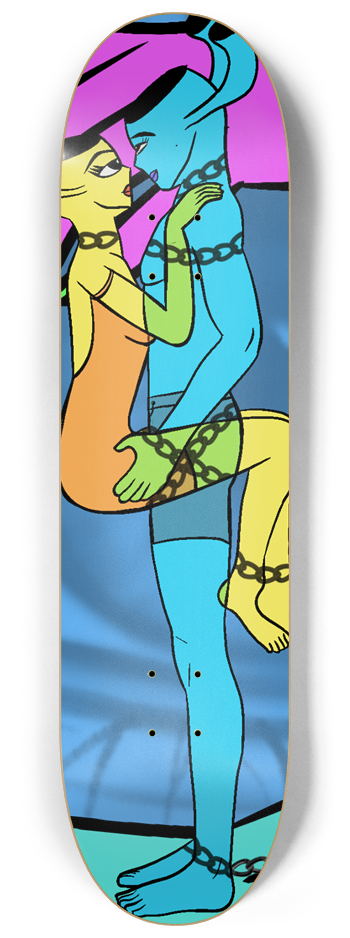 Bound by Love: Chained Embrace Skateboards Duo #2