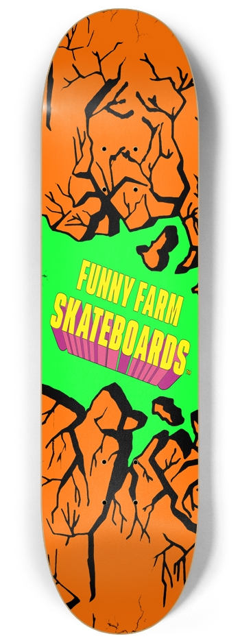 Jeff Phillips Tribute Deck 8.25 Orange