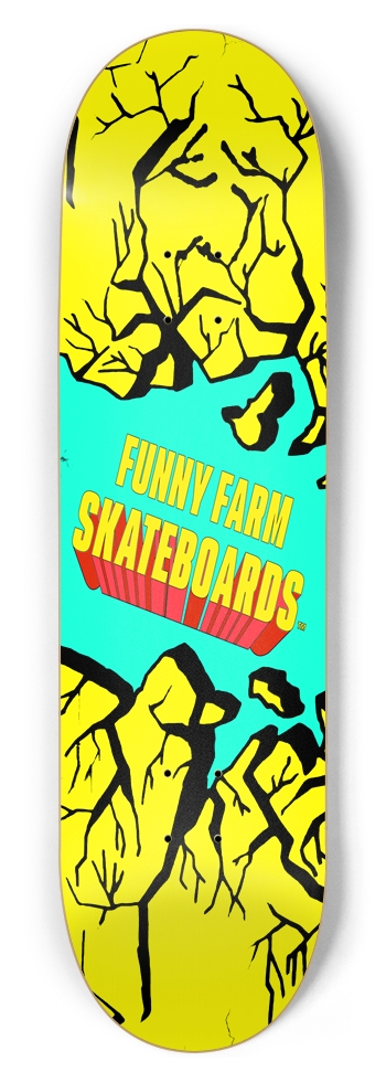 Jeff Phillips Tribute Deck 8.75 Yellow