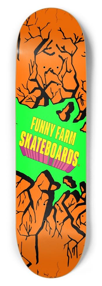 Jeff Phillips Tribute Deck 8.75 Orange