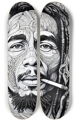 Rasta Smokin' 2 decks Wall Series