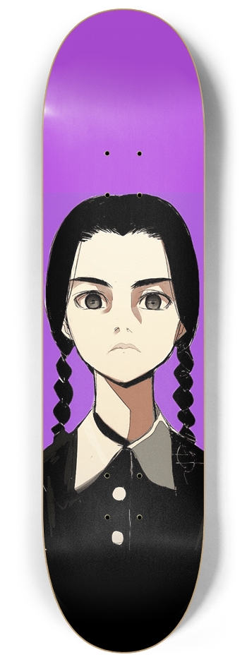 Wednesday Addams Pro Skateboard Deck