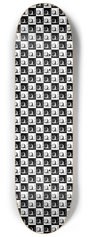 Checkered Logo 8.25 8-1/4 Skateboard Deck