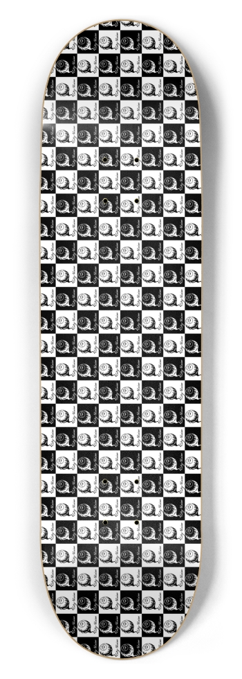 Checkered Logo 8.50 8-1/2 Skateboard Deck